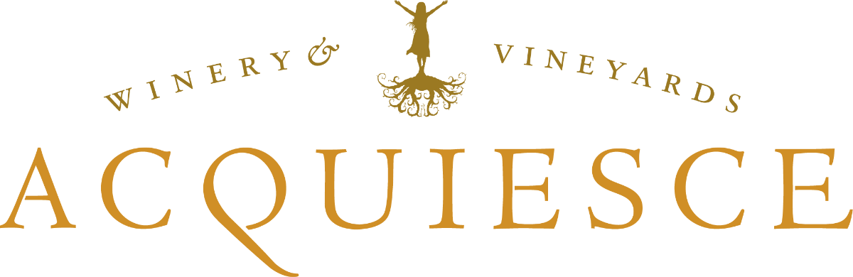Acquiesce Winery & Vineyard Logo
