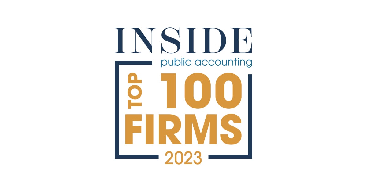 Inside Public Accounting Top 100 Firms 2023